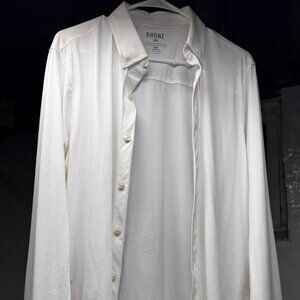 Rhone Commuter Shirt - Slim Fit - White - Medium